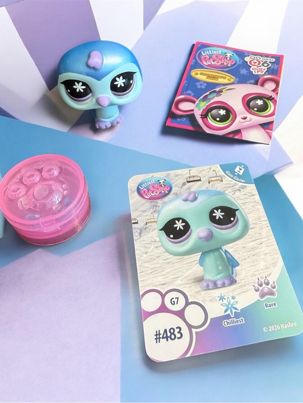 Littlest Pet Shop G7 Series 6 Blind Box figure, #483 Penguin